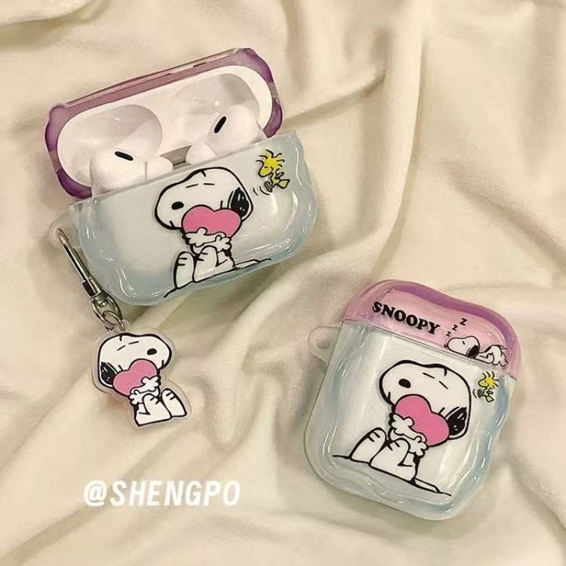 Bluetooth Headset On Ear - Anime Snoopy Kulaklık Kılıfı Airpodspro2 Nesil