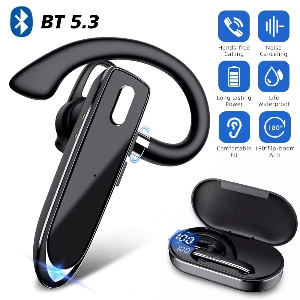 Bluetooth Headset On Ear - Kablosuz Bluetooth Mikrofonlu Kulaklıklar Kulaklık ENC