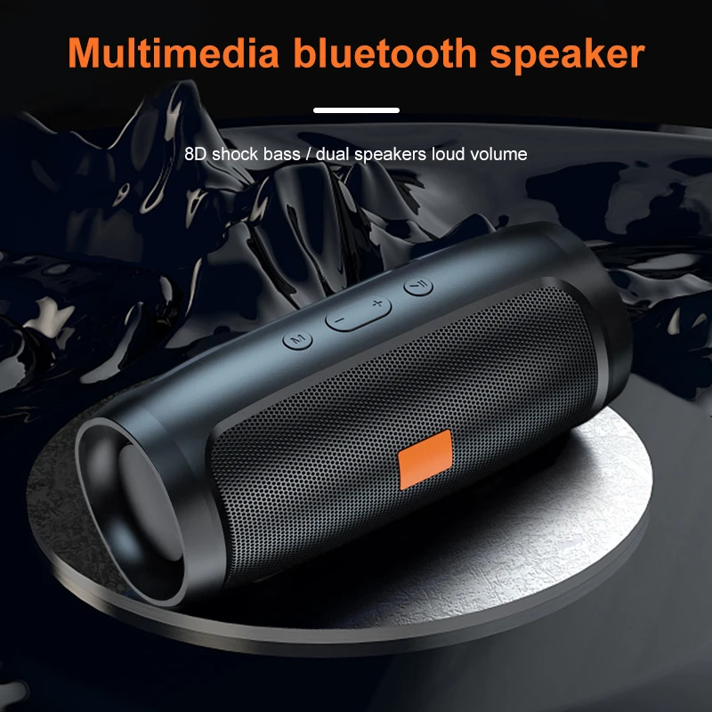 Jbl Speaker Flip 6 - TF USB Bluetooth Hoparlör Çift Hoparlör