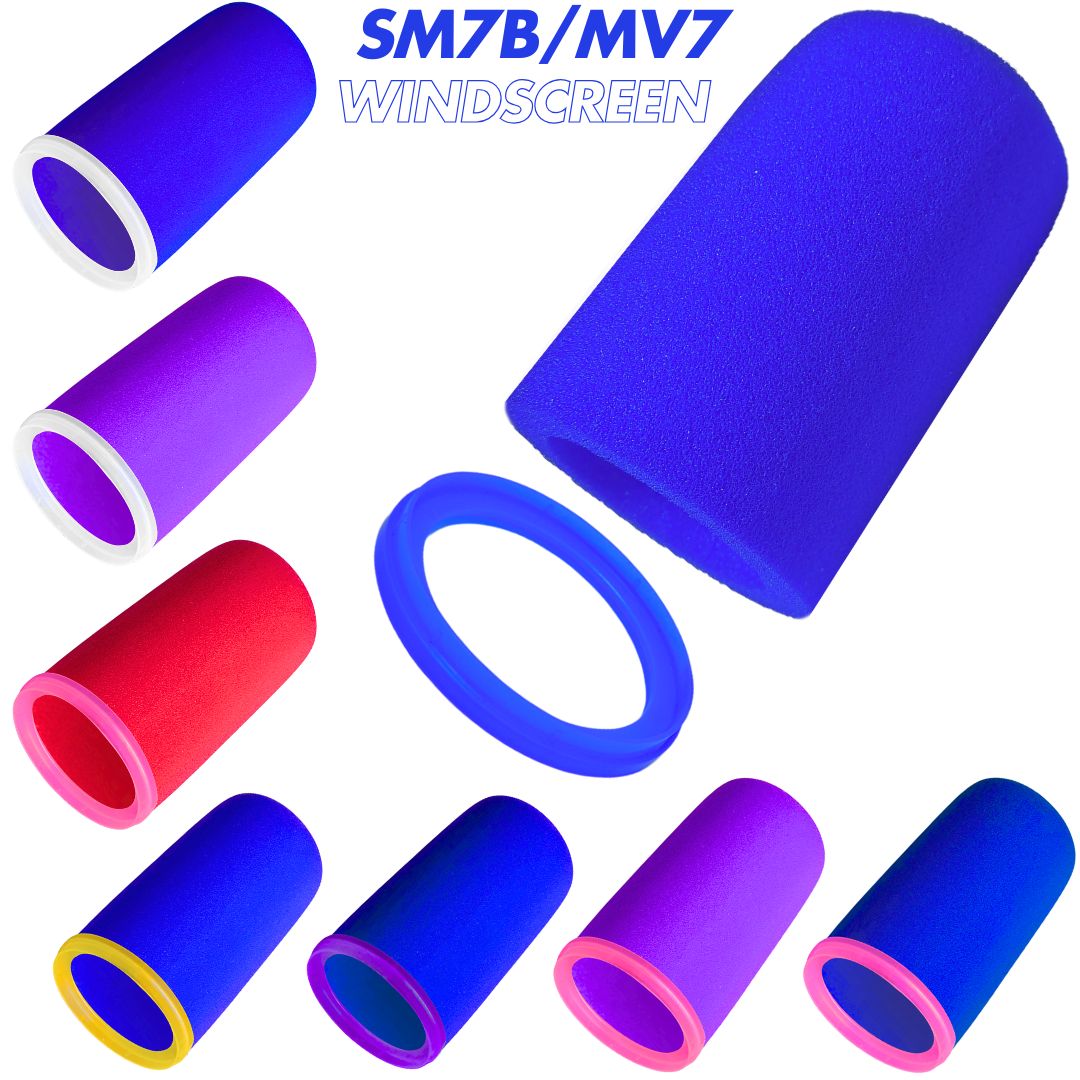 Shure Mic Sm7B - Shure SM7B, MV7, SM7dB için Ön
