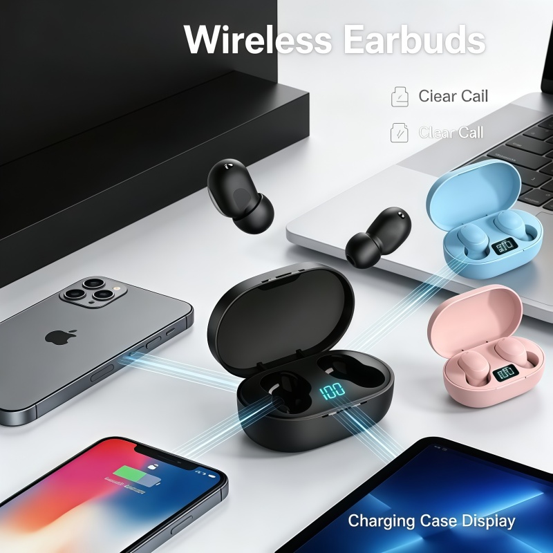 2026 Yeni TWS E6S Fone Bluetoo - Bluetooth Headset On Ear incelemesi ve fiyatı