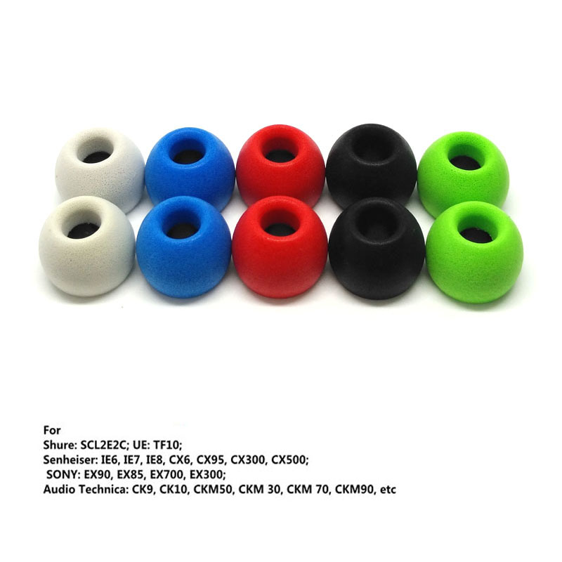 1 çift ANJIRUI bellek köpük ku - Earphone Foam Tip incelemesi ve fiyatı