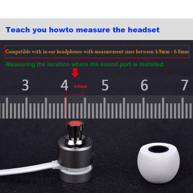 1 çift ANJIRUI bellek köpük ku - Earphone Foam Tip incelemesi ve fiyatı