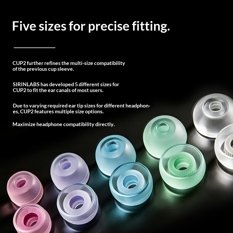 SIRINLABS TipsA CUP2 Silikon K - Silicone Ear Tip Replacement incelemesi ve fiyatı